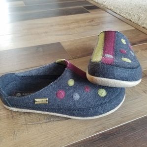 Haflinger Wool Clogs